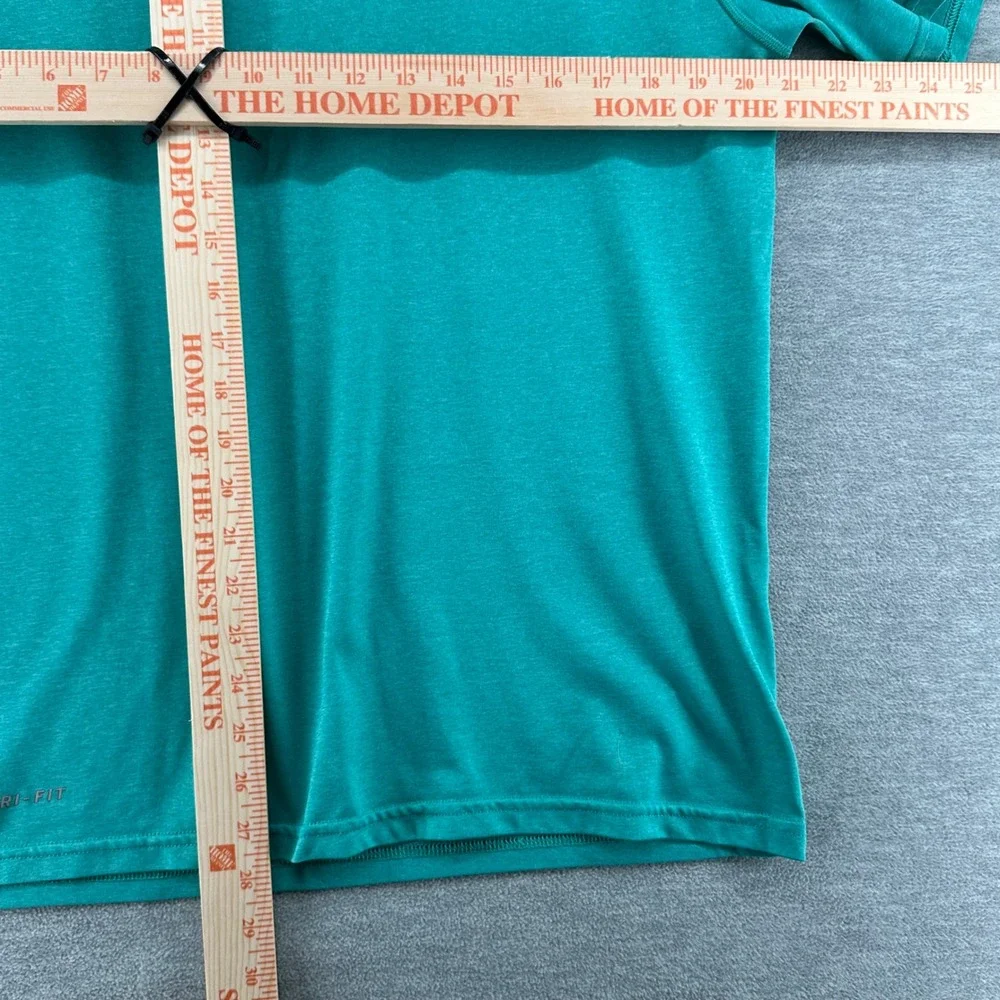 Nike T-Shirt Mens Medium Teal Dri-Fit Legend Training Top Short Sleeve